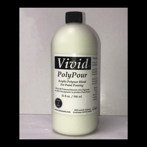 ...NEW-Vivid Poly-Pour Acrylic Blend 32oz Bottle