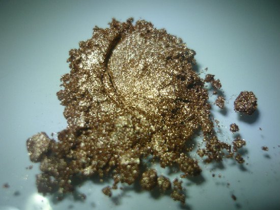 Bronze Medallion Bling IT Satin Mica Minerals 30ml Jar