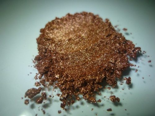 Indian Copper Bling IT Satin Mica Minerals 30ml jar