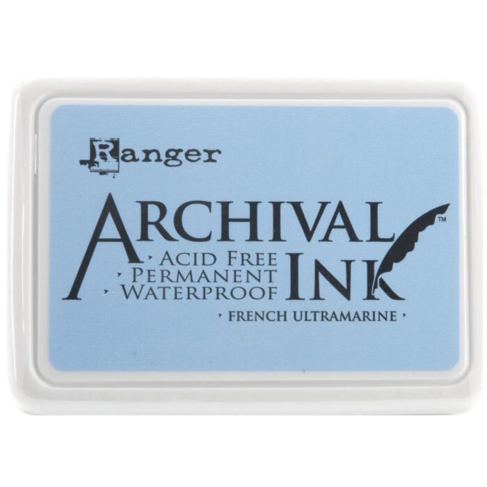 Archival Ink Pad French Ultramarine