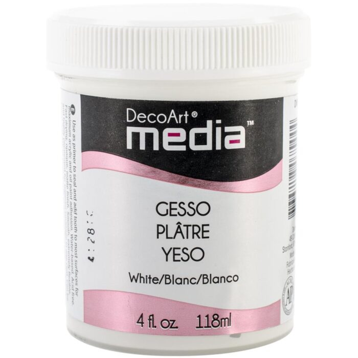 DecoArt Media White Gesso 4oz