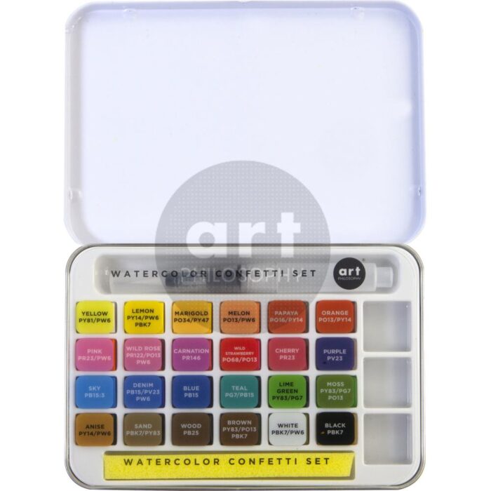 Prima Marketing Art Philosophy Watercolor Confetti Set - Image 3