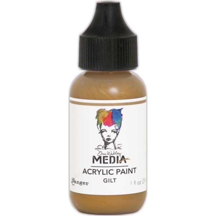 Dina Wakley Media Metallic Acrylic Paint 1oz