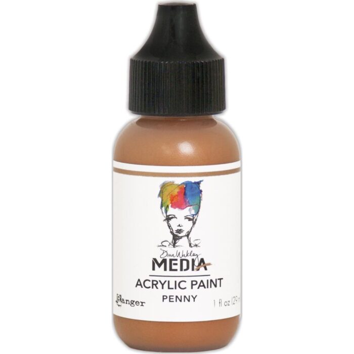 Dina Wakley Media Metallic Acrylic Paint 1oz11