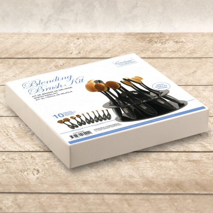 10pc Blending Brush Kit with Display Stand - Image 2